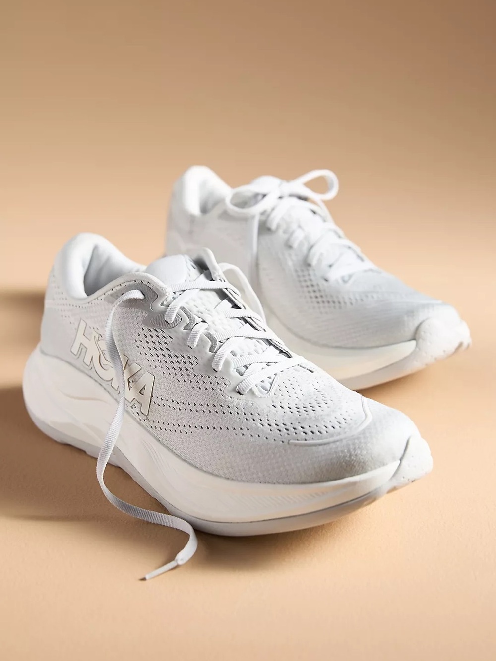 NIB Anthropologie HOKA Rincon 4 Sneakers in STARDUST/COSMIC GREY Size Women’s 6